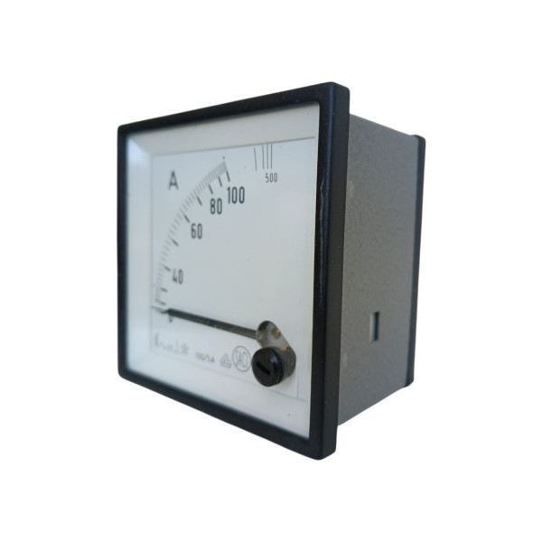 Ammeter ec4v 100//5a analog 72x72mm